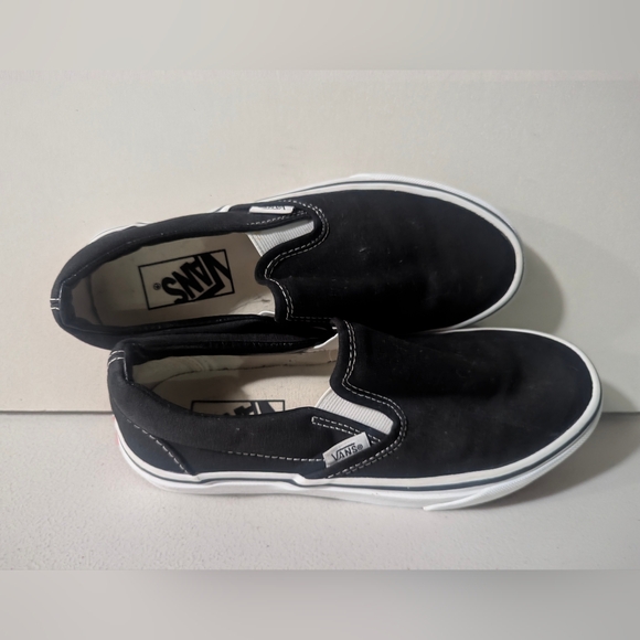 Vans Black Slip-On Sneakers - Picture 5 of 9